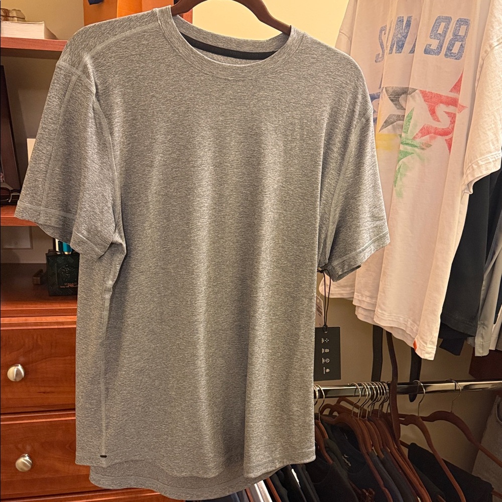 Classic Gray Short Sleeve Men's Tee
